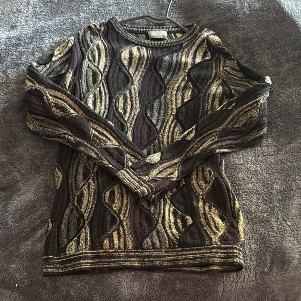 COOGI Vintage Style Knit Sweater Size M